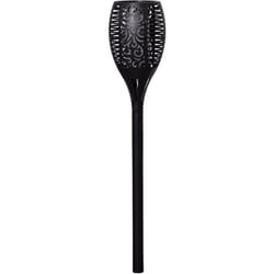 Torche led Solaire Effet Flamme sur Piquet 1W 78cm Noir