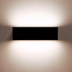 L' Applique Murale LED Extérieure Lena 10W Éclairage Double Face Rectangulaire Noire est, sans aucun doute, un élément très d ...