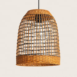 Efectoled - Suspension Bambou Paley Naturel