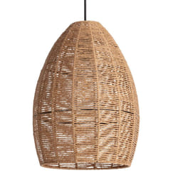 Efectoled - Suspension Papier Tressé Mahali Brun
