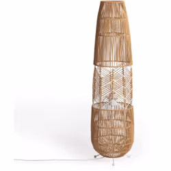 Le Lampadaire Papier Tressé Satie combine un design naturel et ludique avec des finitions de grande qualité. Ce type de lampe ...