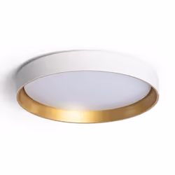 Le Plafonnier LED Rond Métal 30W CCT Sélectionnable Big Broadwey est un plafonnier design que vous pouvez facilement intégrer ...