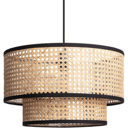 Efectoled - Suspension Rotin Huela Doppio Naturel