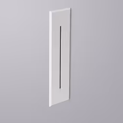 La Balise LED Extérieure 3W Encastrable au Mur Rectangulaire Linéaire Wabi Blanche est sans aucun doute, un élément très déco ...