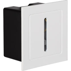 Efectoled - Balise led Extérieure 3W Encastrable au Mur Linéaire Wabi Blanche 2700K Blanc chaud