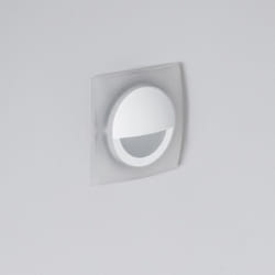 Efectoled - Balise led 3W Encastrable au Mur Carrée Occulare Blanche 4000K Blanc neutre
