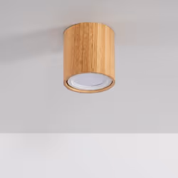 Le Plafonnier LED Bois 6W Esben est un luminaire très versatile, que vous pouvez adapter à des styles aussi variés que nature ...