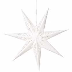 L' Étoile LED Papier à Piles Araby est cet élément distinctif qui donnera un point lumineux subtil à l'événement de Noël de v ...