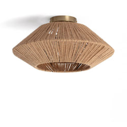 Efectoled - Plafonnier Corde Naturelle Big Moksha Naturel