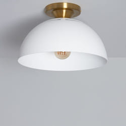 Efectoled - Plafonnier Aluminium Deméter Blanc