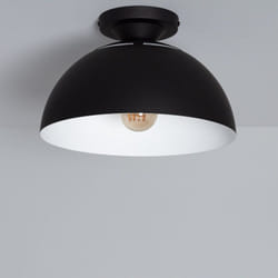 Efectoled - Plafonnier Aluminium Deméter Noir