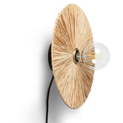 Applique Murale Raphia Kanga Naturel