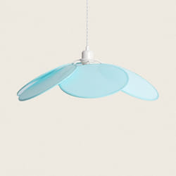 Efectoled - Suspension en tissu Kabuki Bleu ciel