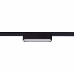 Le Spot Linéaire LED 6W CRI90 Noir 120mm pour Rail Magnétique Monophasé Super Slim 25mm 48V est la solution parfaite pour met ...