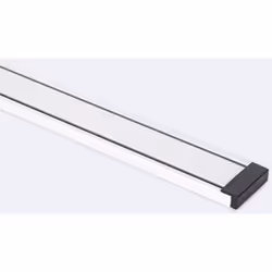 Le Rail Magnétique Monophasé Super Slim 25mm En Saillie 48V 1m est le élément principal pour l'installation des spots magnéti ...