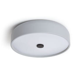 Efectoled - Plafonnier led Rond Métal 24W cct Sélectionnable Eyelight Ø350 mm Gris