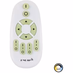 Le Télécommande pour Dalle et Plafonnier CCT Sélectionnable 2.4GHz V.2 , vous permet de modifier la température de couleur et ...