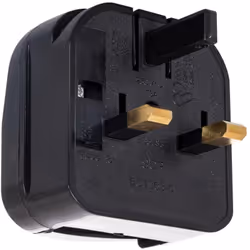 L' Adaptateur Prise Type E Tête Large avec Câble Droit à Prise Type G (UK) avec fiche anglaise (BS-1363 mâle) à fiche schuko ...