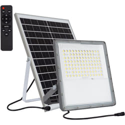 Efectoled - Projecteur led Solaire 20W 100lm/W IP65 avec Télécommande 6000K Blanc froid