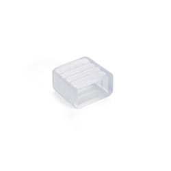 Embout pour Ruban led Dimmable 220V ac Solid 120LED/m IP65 Monochrome Coupe tous les 10cm Transparent