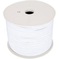 Efectoled - Ruban led Néon Dimmable 220V bobine 50m Blanc Froid Semi-Circulaire 180 7.5W/m Coupe 100cm IP67 6000K Blanc froid