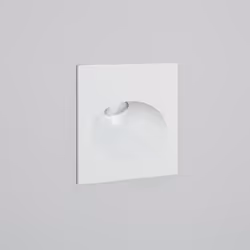La Balise Extérieure Murale LED Encastrable 3W Carrée Coney Blanche est la solution idéale pour le balisage de couloirs et d’ ...