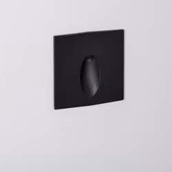 La Balise LED Extérieure 3W Encastrable au Mur Carée Bombée Wabi Noire est sans aucun doute, un élément très décoratif et ver ...