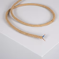 Le Câble Électrique Textile Naturel Cáñamo est le câble parfait pour donner une touche de personnalité à la lampe ou à la dou ...