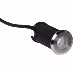 Le Spot Extérieur LED 1W Encastrable au sol 12V DC Tiziano est un élément d'éclairage de courtoisie, qui émet une lumière dis ...
