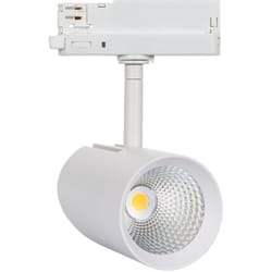 Efectoled - Spot led sur Rail Triphasé 30W Fuji Blanc 4000K Blanc neutre