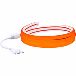 La Gaine Néon LED Flexible Dimmable 7.5W/m 220V AC 120LED/m Semi-circulaire 180° Orange IP67 sur Mesure Coupe tous les 100cm ...