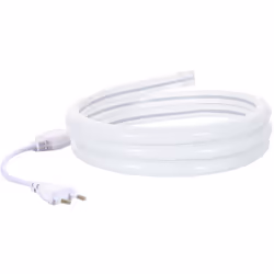 La Gaine Néon LED Flexible Dimmable 7.5W/m 220V AC 120LED/m Semi-circulaire 180° Blanc Froid IP67 sur Mesure Coupe tous les 1 ...