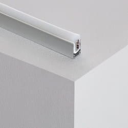 Profilé Aluminium 1m pour Gaines Néon led Flexible Dimmable 11W/m 220V ac 60 LED/m Semi-circulaire 180° rgb IP67 Argent