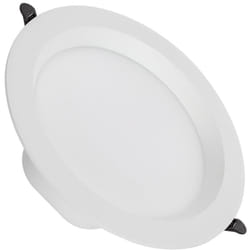 Downlight LED 24W Rond LUX CRI90 Coupe Ø 200 mm IP44 No Flicker 2700K Blanc chaud