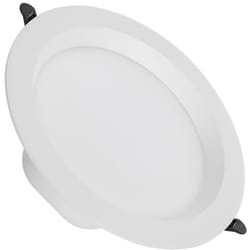 Efectoled - Downlight led 24W Rond lux CRI90 Coupe ø 200 mm IP44 No Flicker 4000K Blanc neutre