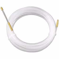 Le Guide Passe-Câble Nylon 4mm² permet de passer et de guider le câblage d'une installation électrique à travers le tube afin ...