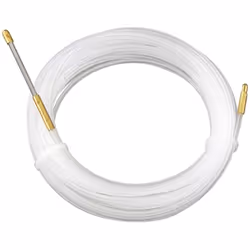 Le Guide Passe-Câble Nylon 4mm² permet de passer et de guider le câblage d'une installation électrique à travers le tube afin ...