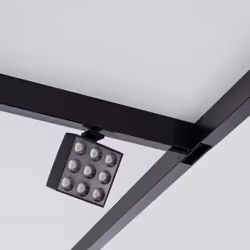 Le Spot LED Carré Orientable 15W pour Rail Magnétique est la solution parfaite pour mettre en valeur un élément spécifique da ...