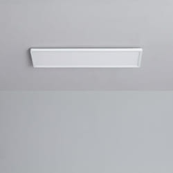 Plafonnier LED Rectangulaire Variation par Paliers 3 Niveaux SwitchDimm 24W Double Face 580x200mm 4000K Blanc neutre