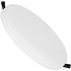 Efectoled - Dalle led Ronde Slim Surface 36W IP54 Coupe Ø200mm 4000K Blanc neutre