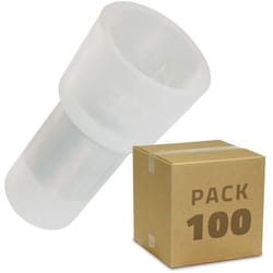 Efectoled - Capuchon de Sertissage Extrémité Fermée pour Connexion de Câble 7 mm²