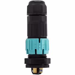 Le Connecteur pour Boîte Étanche 3 Pins 0.5 à 2.5 mm² IP68 est idéal pour les travaux de raccordement ou connexion de câbles  ...