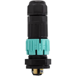 Connecteur pour Boîte Étanche 3 Pins 0.5 à 2.5 mm² IP68 Noir