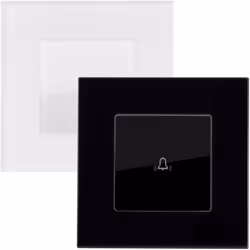 Ce Bouton Poussoir Simple avec Plaque Crystal est la solution idéale pour le changement des interrupteurs de la maison en don ...