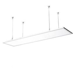Panneau LED 120x60 cm 63W 6300lm LIFUD + Kit de Suspension 3000K LIFUD Non Flicker Individuel Blanc chaud