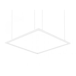 Panneau led 60x60 cm 40W 4000lm Microprismatique (UGR17) lifud + Kit de Suspension 6000K lifud Individuel Blanc froid