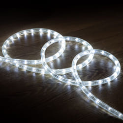 Gaine LED Ronde 220V AC 36 LED/m Blanc Froid IP65 sur Mesure Coupe Tous les 100cm 3 m