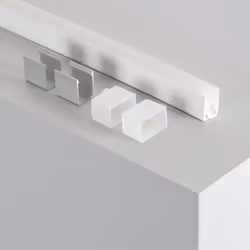 Le Profilé Flexible Silicone Néon sur Mesure pour Ruban LED 12/24V jusqu'à 10mm peut être installé dans tous les types d'inst ...