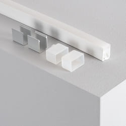 Efectoled - Profilé Flexible Silicone Néon sur Mesure pour Ruban led 12/24V jusqu'à 10mm 1 m