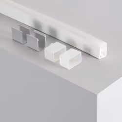 Le Profilé Flexible Silicone Néon sur Mesure pour Ruban LED 12/24V jusqu'à 10mm peut être installé dans tous les types d'inst ...